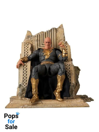 Black Adam MAFEX Action Figure Gold Suit 16 cm