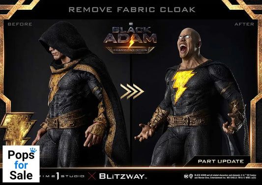 Black Adam Museum Masterline Statue 1/3 Black Adam Champion Edition 96 cm