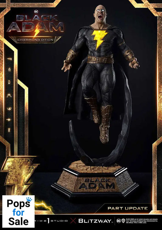 Black Adam Museum Masterline Statue 1/3 Black Adam Champion Edition 96 cm