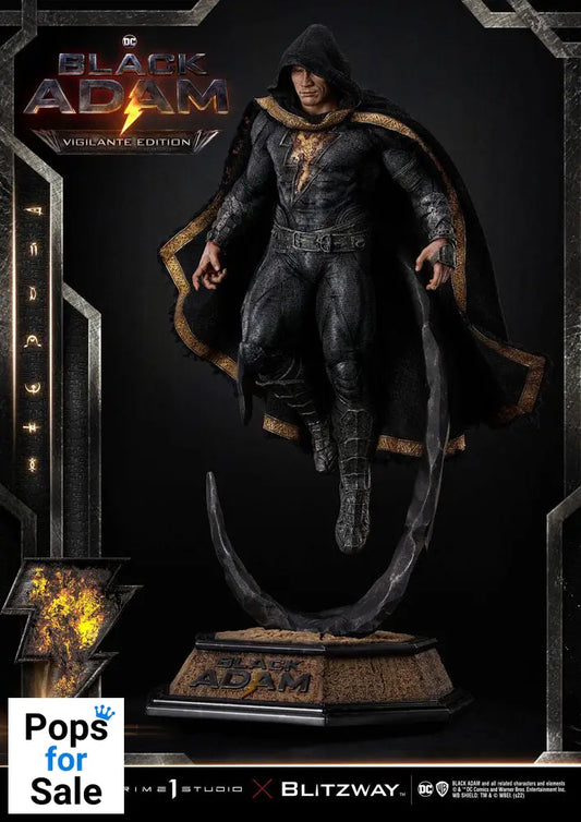 Black Adam Museum Masterline Statue 1/3 Black Adam Vigilante Edition 96 cm