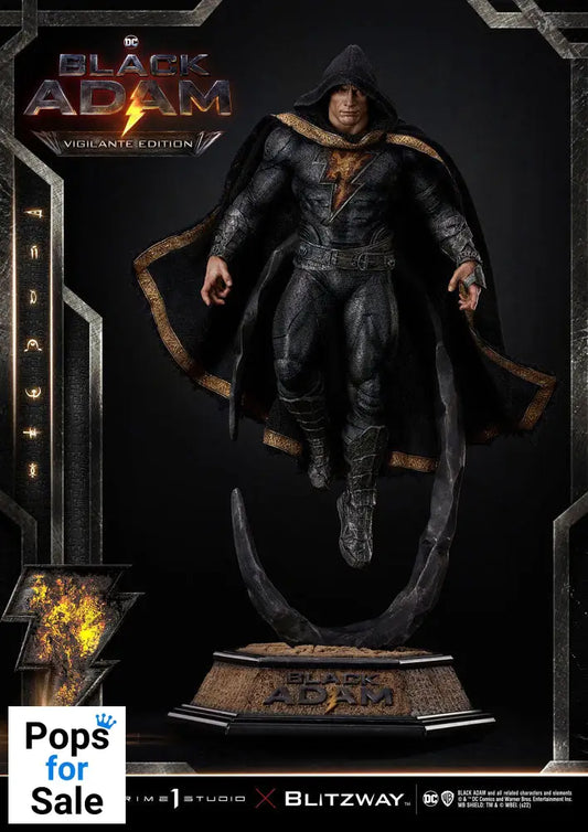 Black Adam Museum Masterline Statue 1/3 Black Adam Vigilante Edition 96 cm