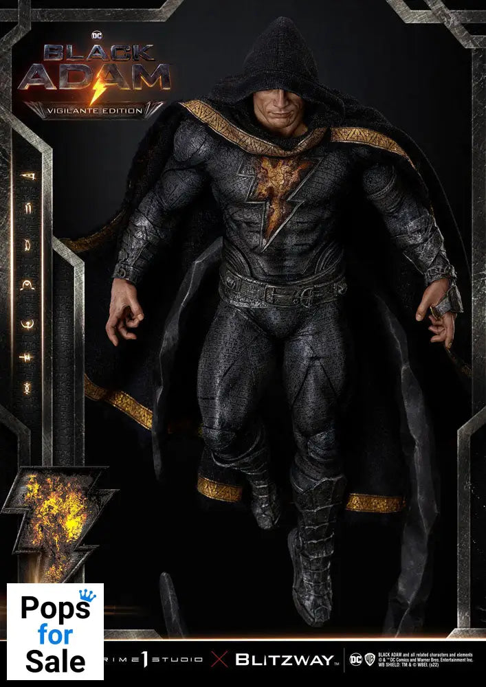 Black Adam Museum Masterline Statue 1/3 Black Adam Vigilante Edition 96 cm