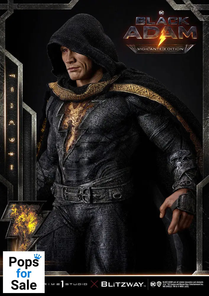 Black Adam Museum Masterline Statue 1/3 Black Adam Vigilante Edition 96 cm