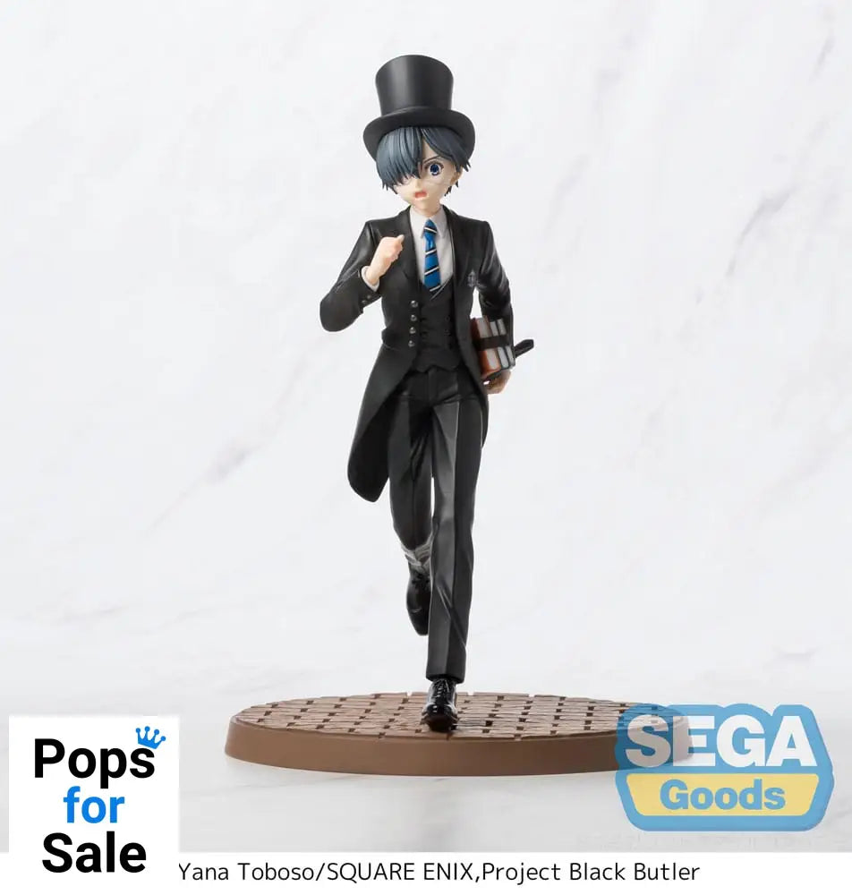 Black Butler: Boarding School Arc Luminasta PVC Statue Ciel Phantomhive 22 cm