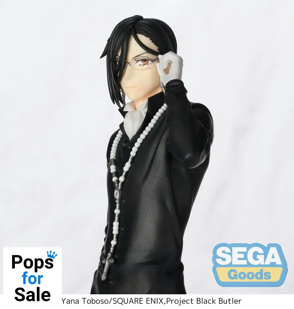 Black Butler: Boarding School Arc Luminasta PVC Statue Sebastian Michaelis 22 cm