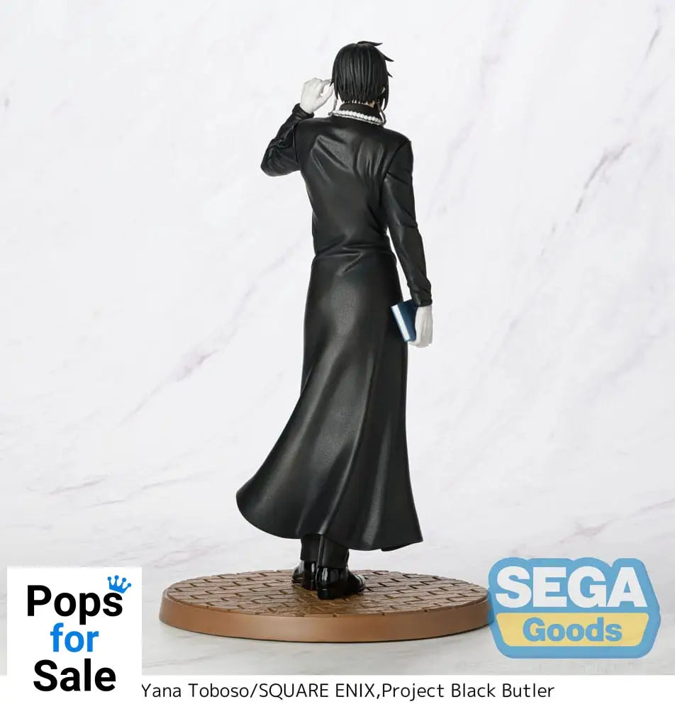 Black Butler: Boarding School Arc Luminasta PVC Statue Sebastian Michaelis 22 cm