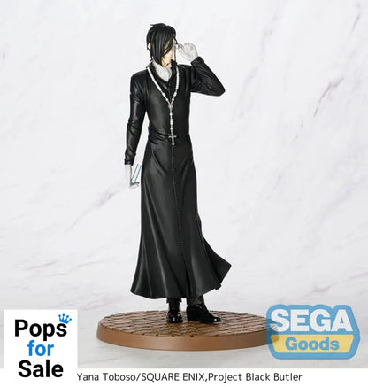 Black Butler: Boarding School Arc Luminasta PVC Statue Sebastian Michaelis 22 cm