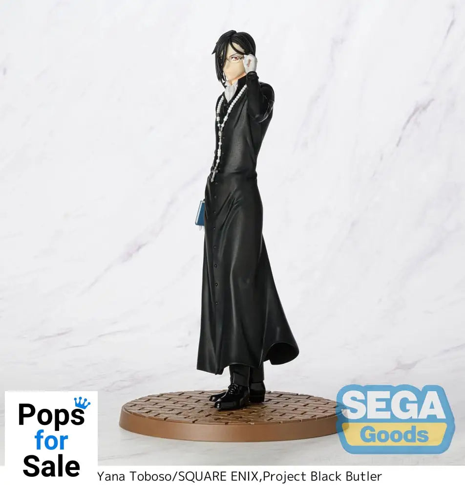 Black Butler: Boarding School Arc Luminasta PVC Statue Sebastian Michaelis 22 cm