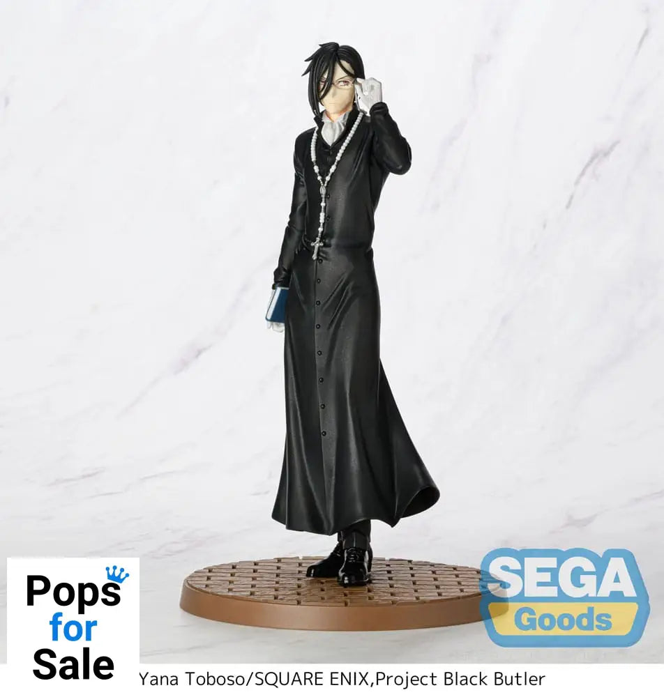 Black Butler: Boarding School Arc Luminasta PVC Statue Sebastian Michaelis 22 cm