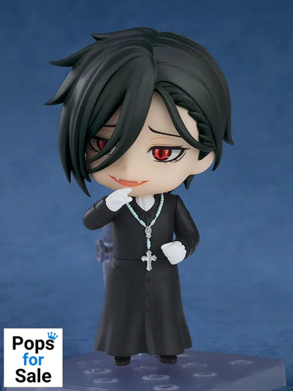 Black Butler: Boarding School Arc Nendoroid Action Figure Sebastian Michaelis: Sapphire Owl Ver. 10 cm