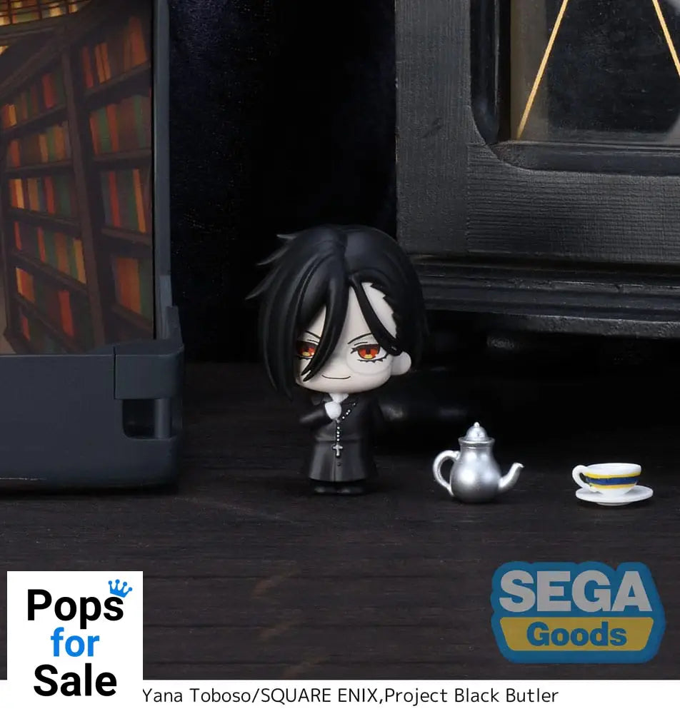 Black Butler: Boarding School Arc Petite World Memories Mini Figure Sebastian Michaelis (EX) 8 cm