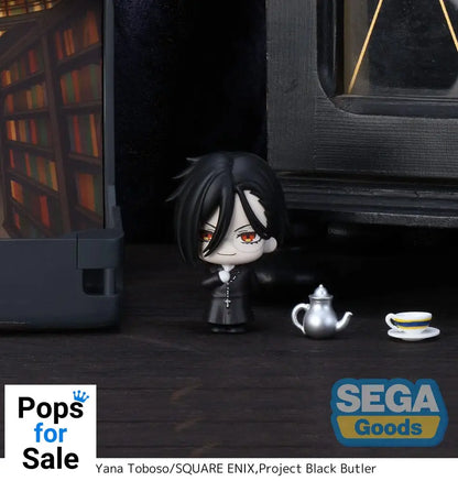 Black Butler: Boarding School Arc Petite World Memories Mini Figure Sebastian Michaelis (EX) 8 cm