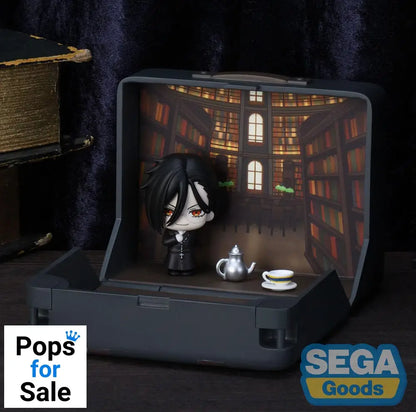 Black Butler: Boarding School Arc Petite World Memories Mini Figure Sebastian Michaelis (EX) 8 cm