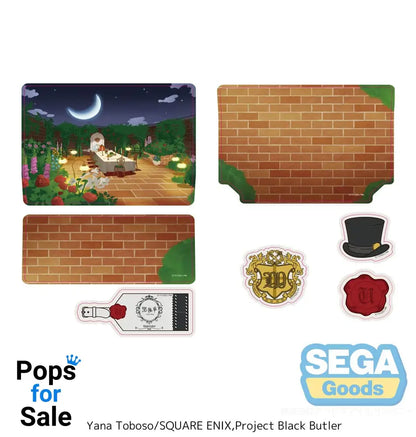 Black Butler: Boarding School Arc Petite World Memories Mini Figure Undertaker (EX) 8 cm