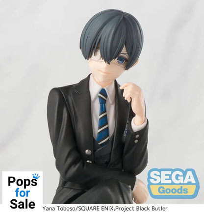 Black Butler: Boarding School Arc PM Perching PVC Statue Ciel Phantomhive 14 cm