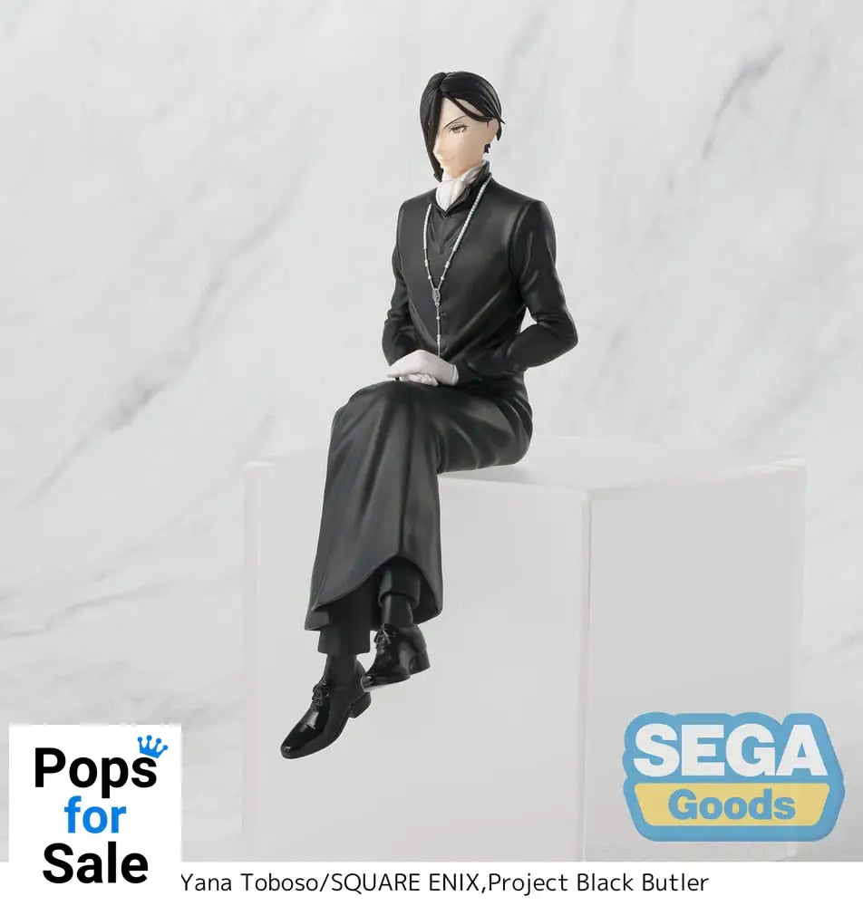 Black Butler: Boarding School Arc PM Perching PVC Statue Sebastian Michaelis 16 cm