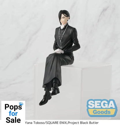 Black Butler: Boarding School Arc PM Perching PVC Statue Sebastian Michaelis 16 cm