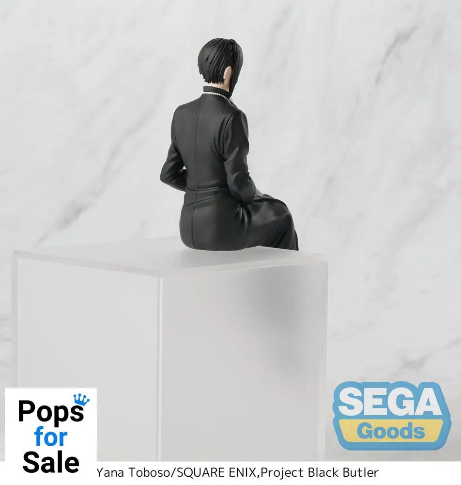 Black Butler: Boarding School Arc PM Perching PVC Statue Sebastian Michaelis 16 cm