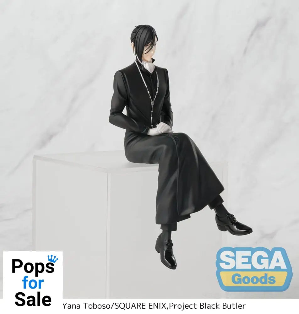 Black Butler: Boarding School Arc PM Perching PVC Statue Sebastian Michaelis 16 cm