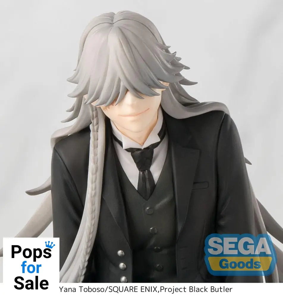 Black Butler: Boarding School Arc PM Perching PVC Statue Undertaker 13 cm