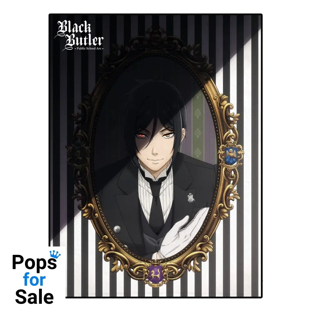 Black Butler: Public School Arc blanket Sebastian 120 x 160 cm