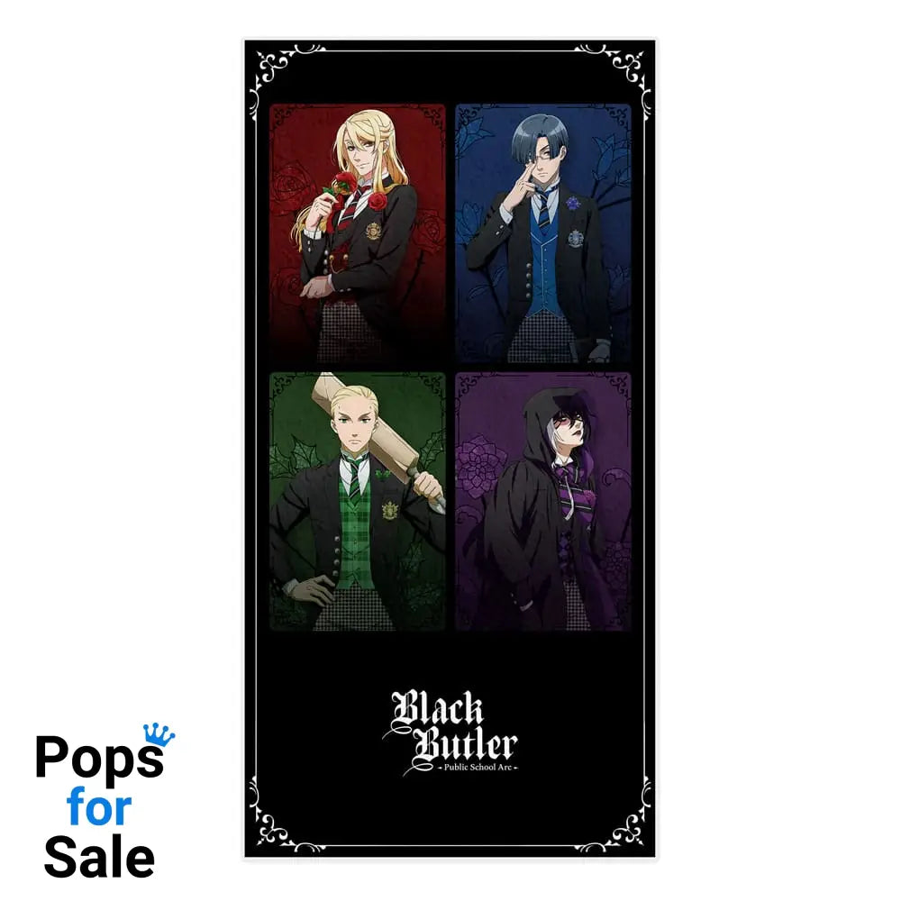 Black Butler: Public School Arc Towel The Prefect Four / P4 150 x 75 cm Towels
