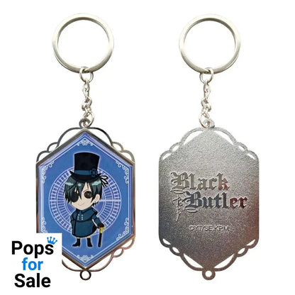 Black Butler PVC Keychain Ciel Motive B Keyrings