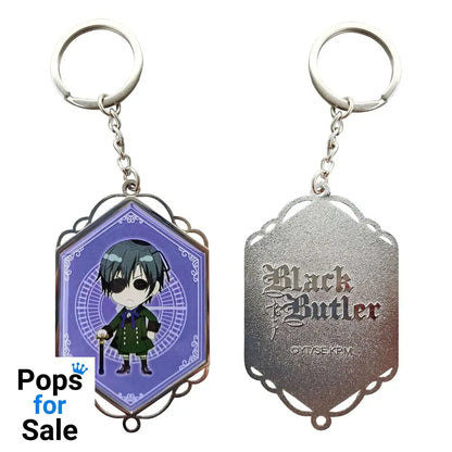 Black Butler PVC Keychain Ciel Motive B Keyrings
