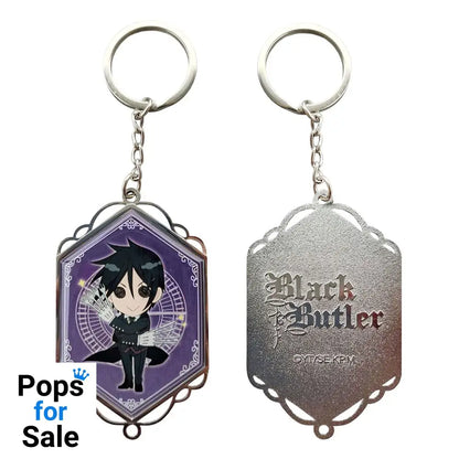 Black Butler PVC Keychain Sebastian Keyrings