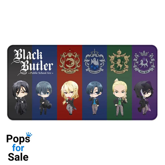 Black Butler XXL Mousepad Chibi & Emblem