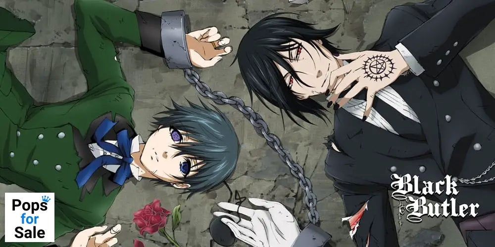 Black Butler XXL Mousepad Ciel x Sebastian Mouse pads