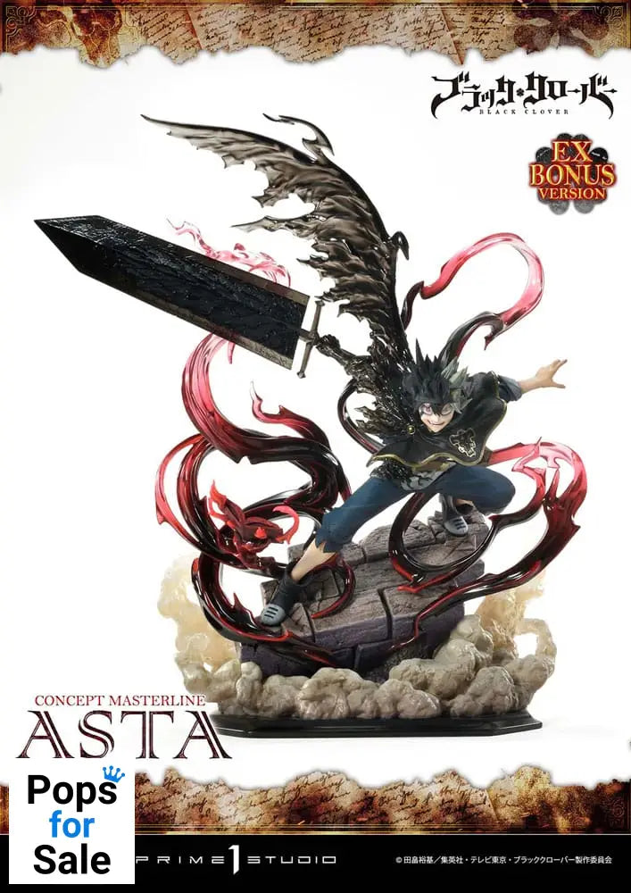 Black Clover Concept Masterline Series Statue 1/6 Asta Exclusive Bonus Ver. 50 cm