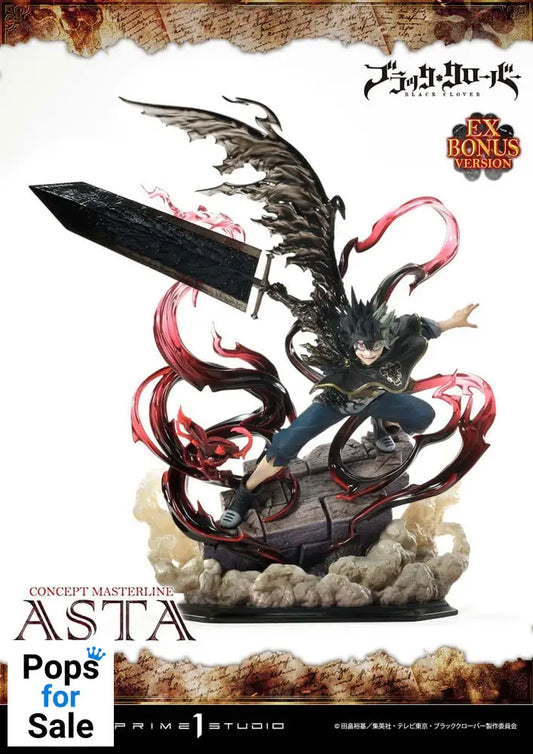 Black Clover Concept Masterline Series Statue 1/6 Asta Exclusive Bonus Ver. 50 cm