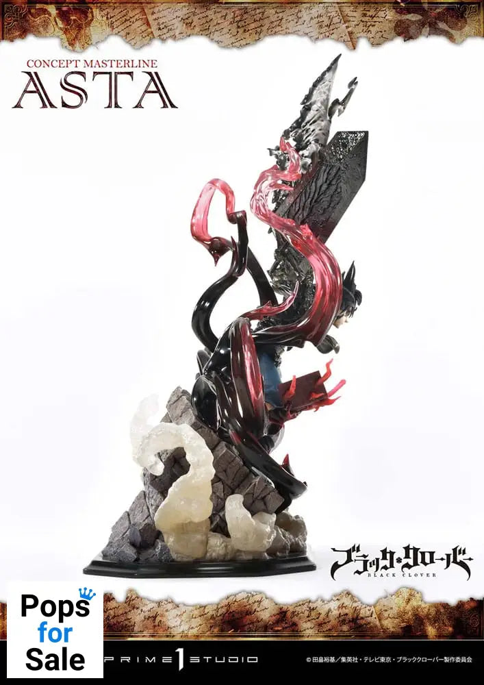 Black Clover Concept Masterline Series Statue 1/6 Asta Exclusive Ver. 50 cm