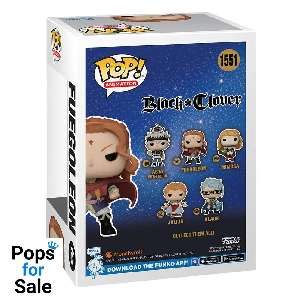 Black Clover POP! Animation Vinyl Figure Fuegoleon 9 cm