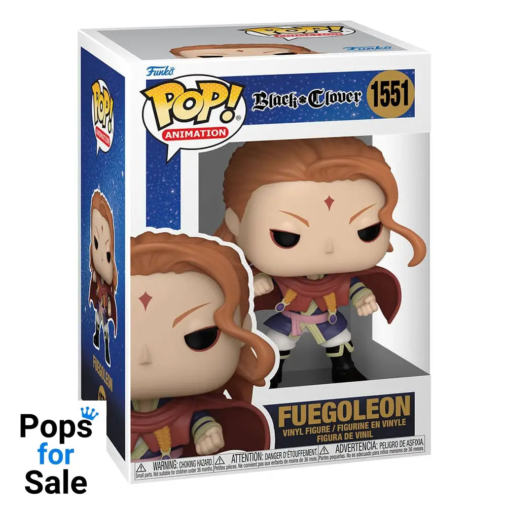 Black Clover POP! Animation Vinyl Figure Fuegoleon 9 cm