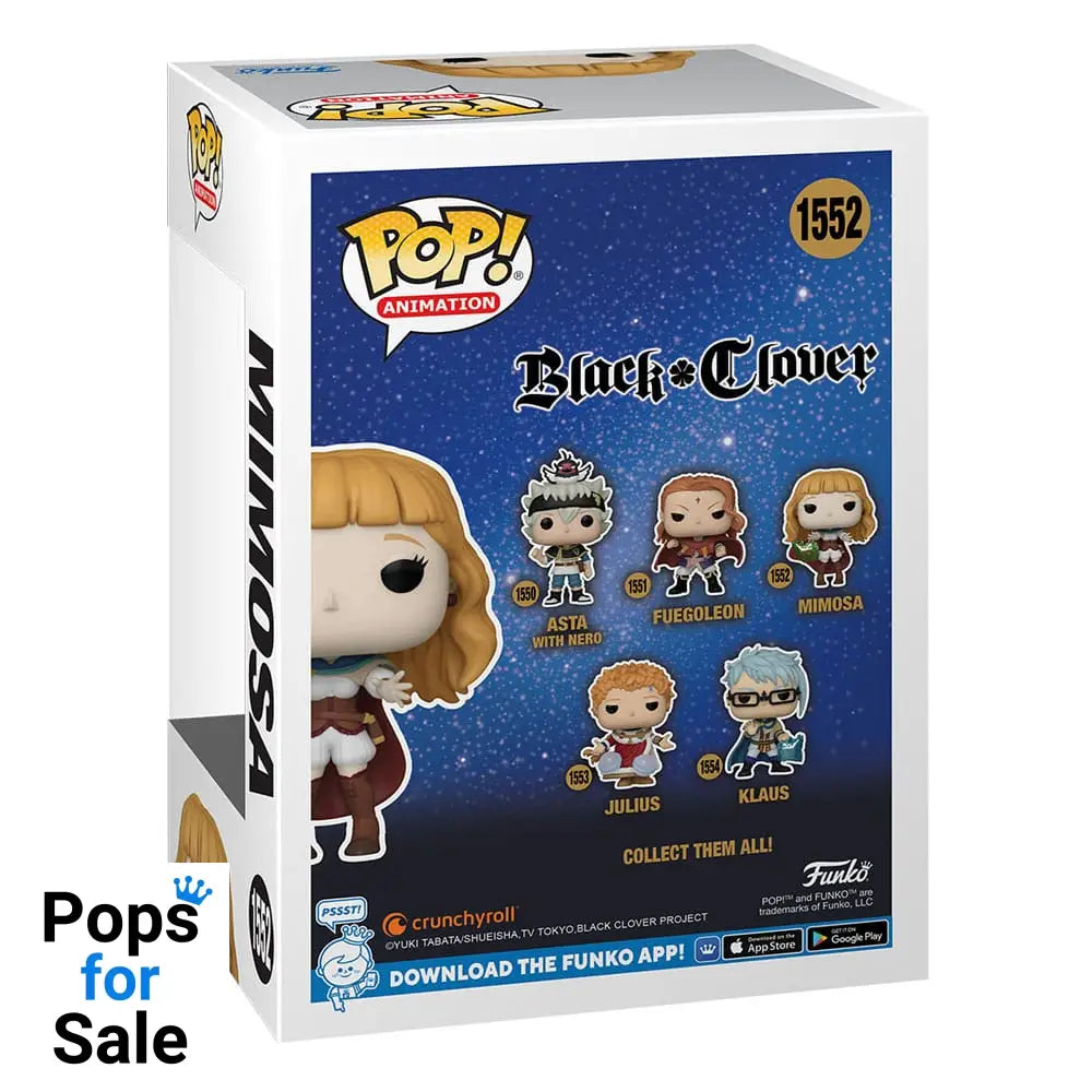 Black Clover POP! Animation Vinyl Figure Mimosa 9 cm