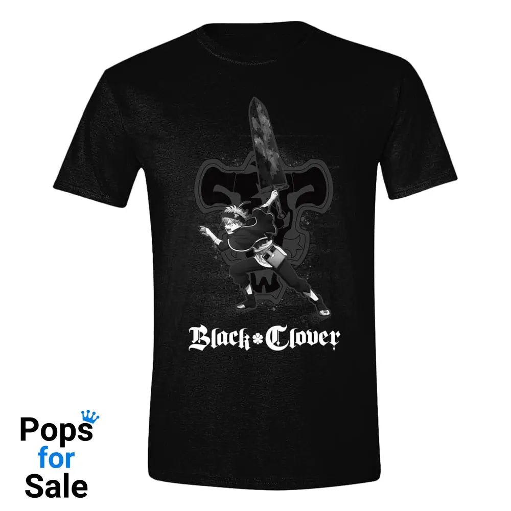 Black Clover T-Shirt Mono Clover Size XL