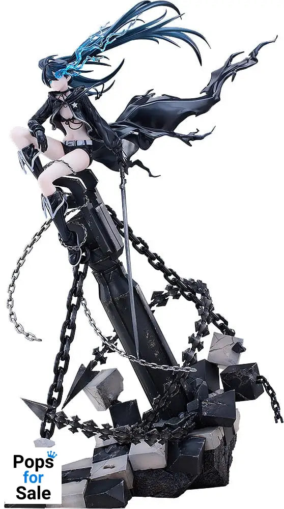 Black Rock ShooterPVC Statue 1/7 Black Rock Shooter: Pilot Edition Ver. 29 cm