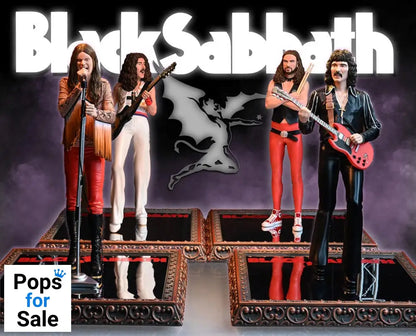 Black Sabbath Rock Iconz Statue 4-Pack Sabotage Era 23 cm