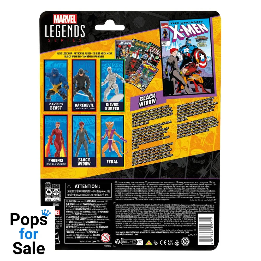 Black Widow Marvel Legends Action Figure Black Widow 15 cm