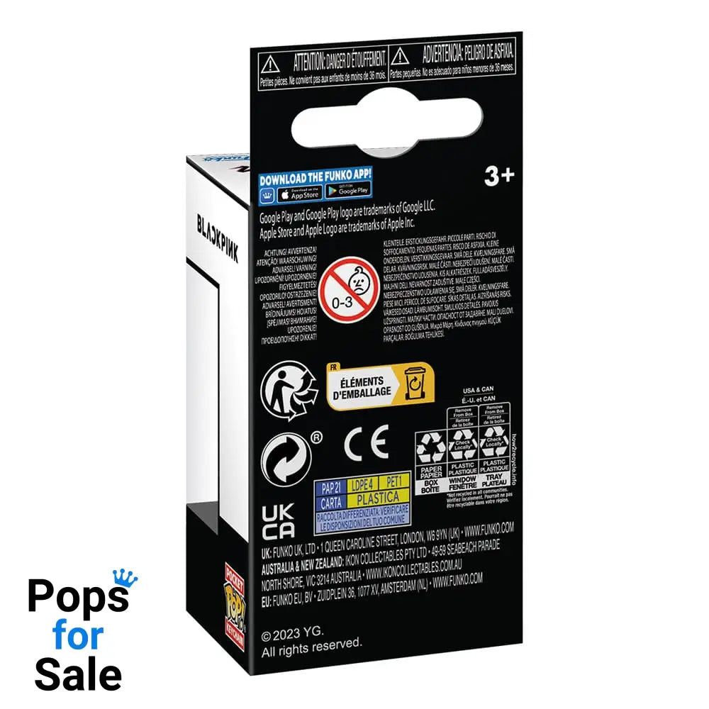 Blackpink POP! Vinyl Keychains 4 cm Lisa Display (12)