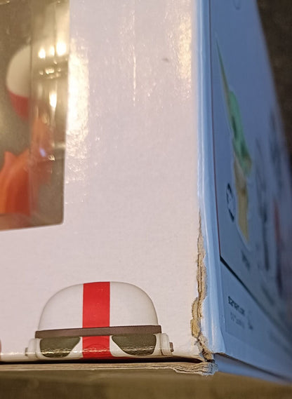 [4 Pack] Grogu- Mandalorian-Moff Gideon Glow Star Wars Box Damaged Funko POP