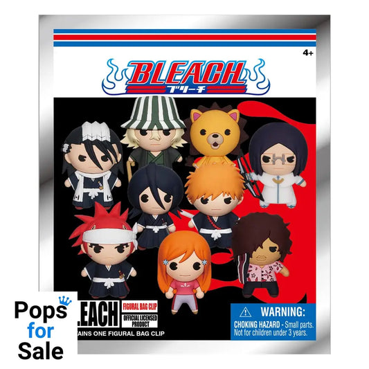 Bleach 3D PVC Bag Clips Series 1 Display (24)