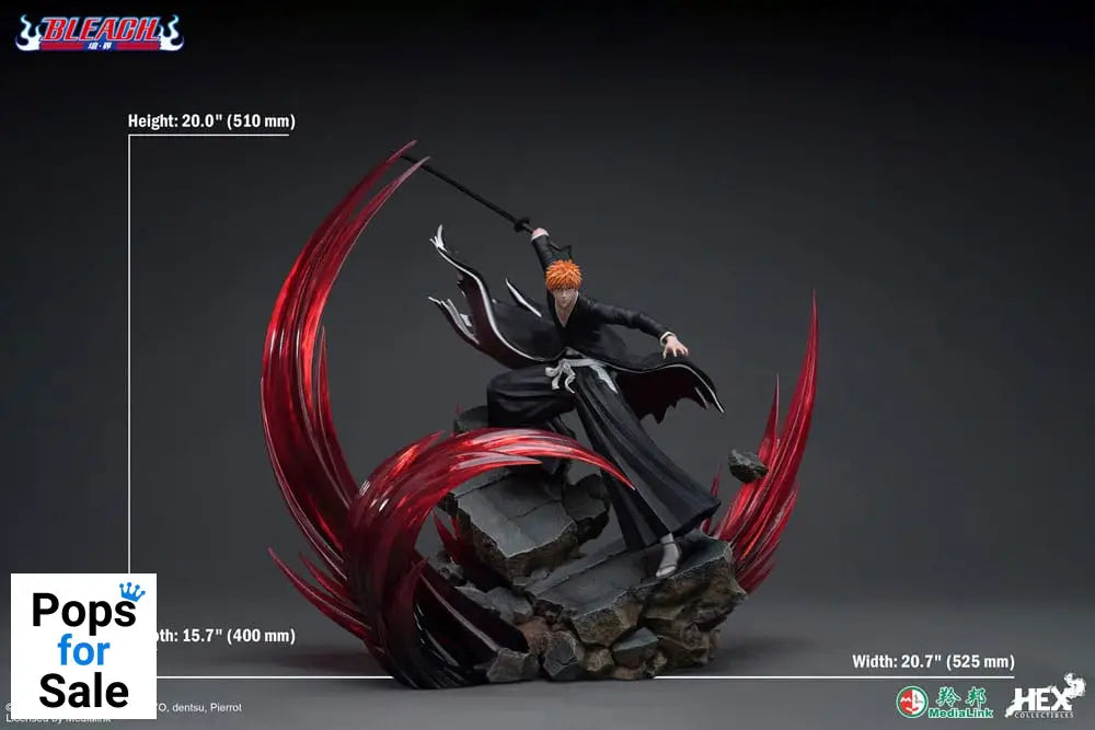 Bleach Elite Dynamic Statue 1/6 Ichigo Kurosaki 51 cm