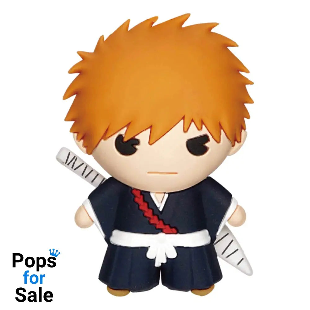 Bleach Soft Touch PVC 3D Magnets Ichigo Keyrings