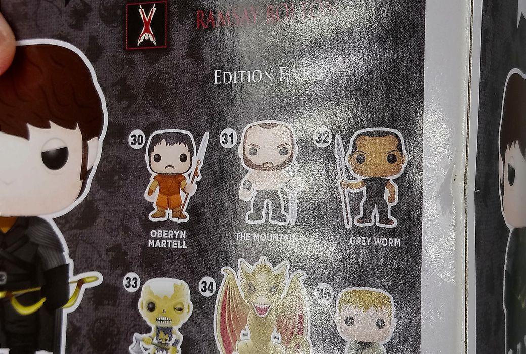 #37 Ramsay Bolton - Game of Thrones - Box Damaged Funko POP