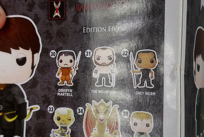 #37 Ramsay Bolton - Game of Thrones - Box Damaged Funko POP