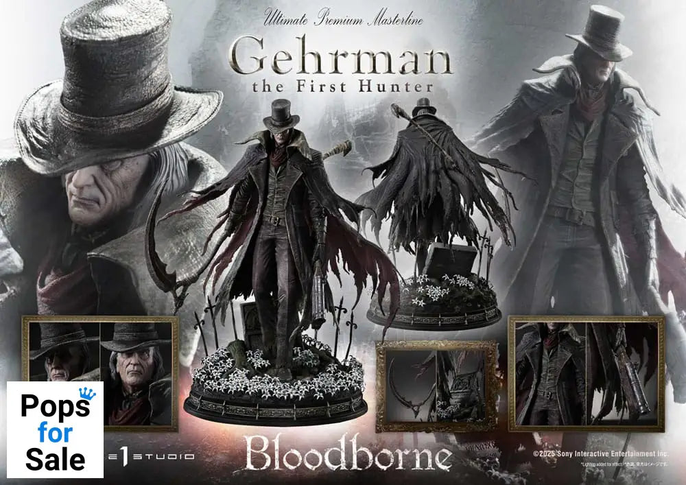 Bloodborne Ultimate Premium Masterline Series Statue 1/4 Gehrman 68 cm