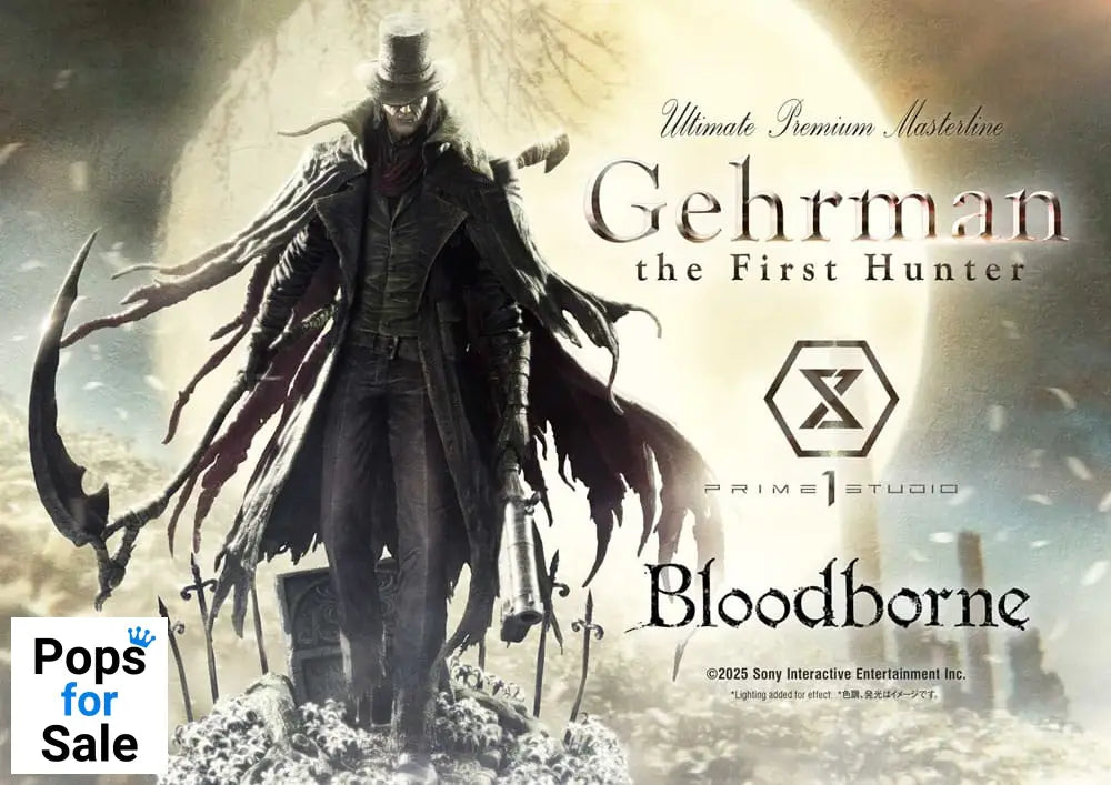 Bloodborne Ultimate Premium Masterline Series Statue 1/4 Gehrman Bonus Version 68 cm